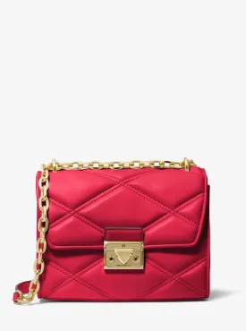 Serena Small Quilted Faux Leather Crossbody Bag