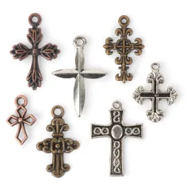 Small Cross Charms