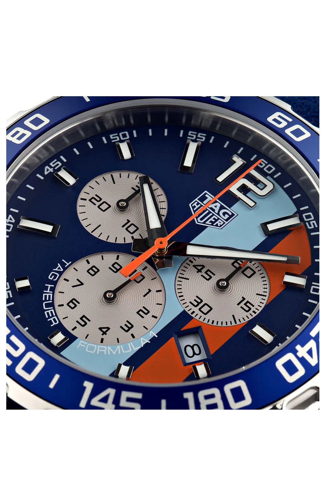 Tag Heuer Formula 1 Gulf Chronograph Special Edition Mens Watch