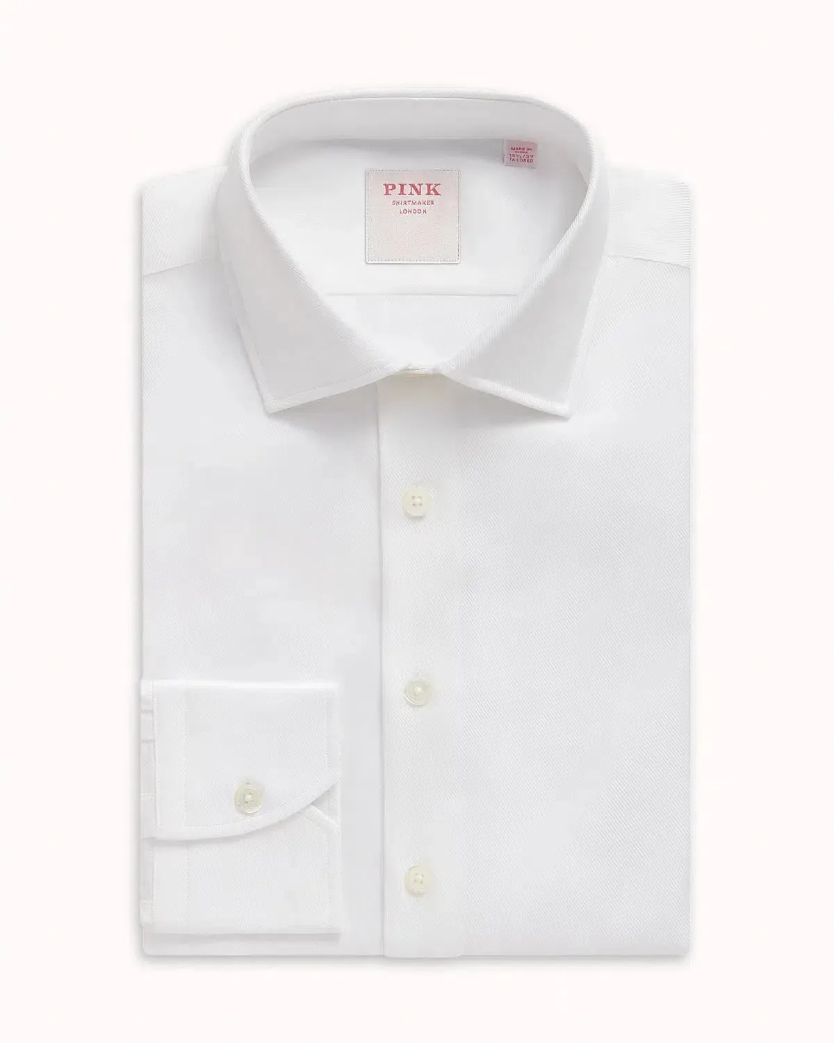 Thomas Pink Royal Twill Shirt White