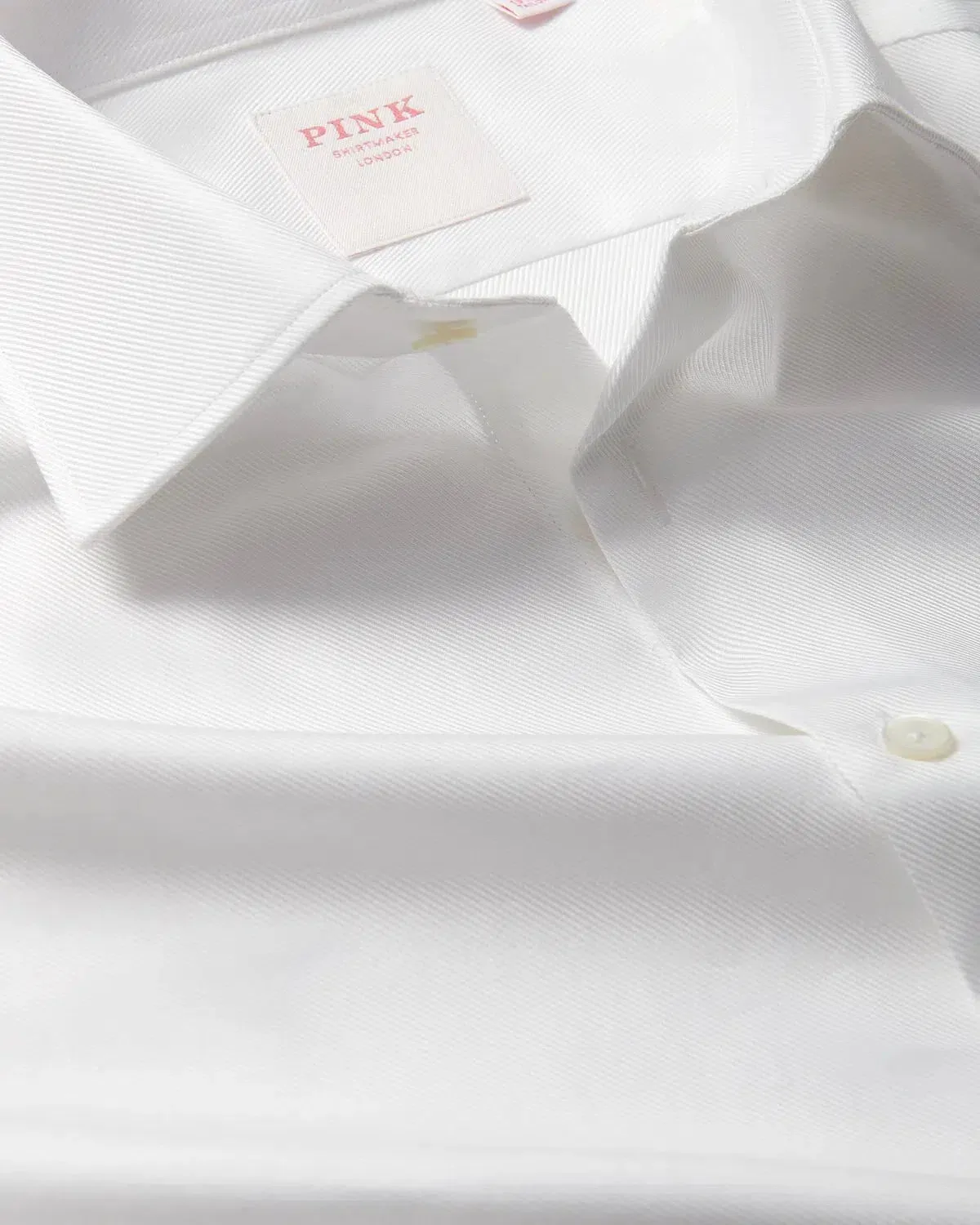 Thomas Pink Royal Twill Shirt White