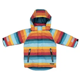 Villervalla Winter Jacket - Multistripe Midnight