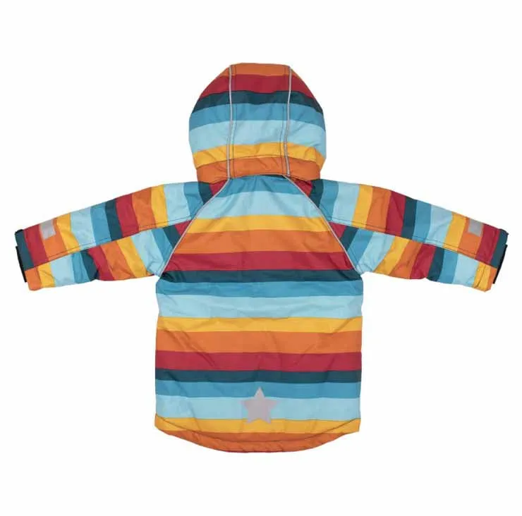 Villervalla Winter Jacket - Multistripe Midnight
