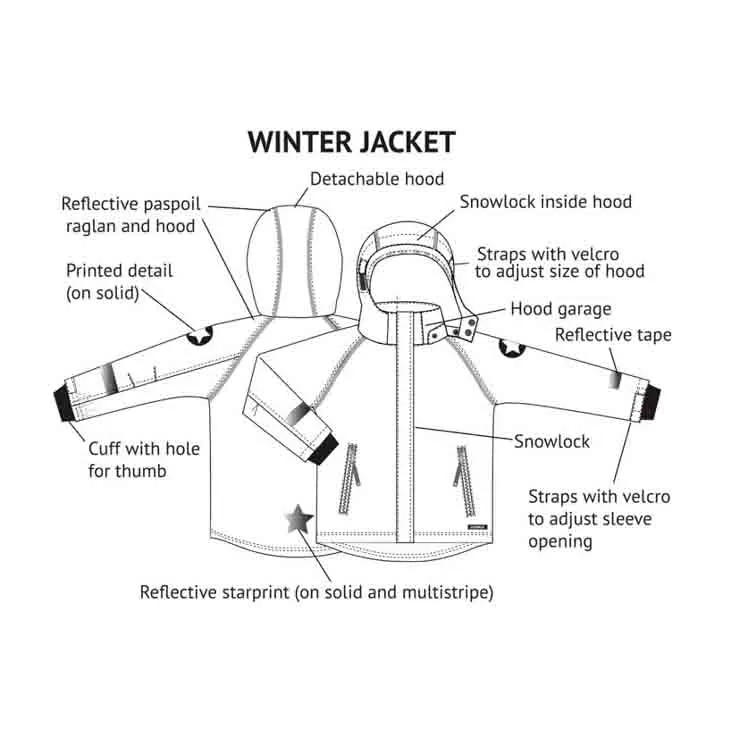 Villervalla Winter Jacket - Penguin Smoothie