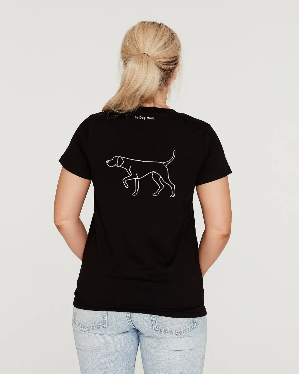 Vizsla Mum Illustration: Classic T-Shirt