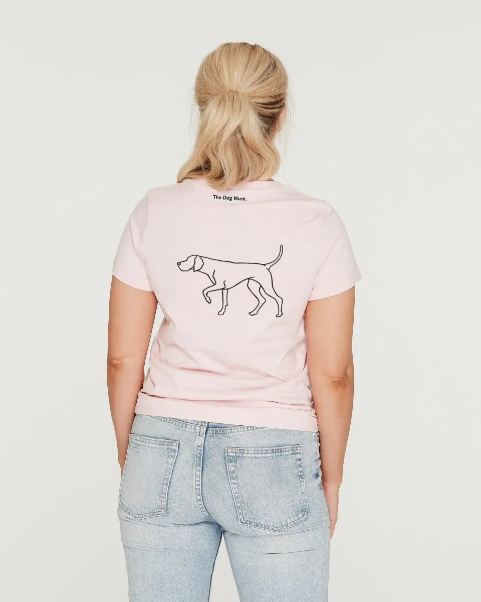 Vizsla Mum Illustration: Classic T-Shirt